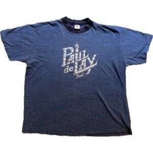 Vintage Single Stitch Hi Cru T Paul De Lay Band T-Shirt Mens Xl Gray USA